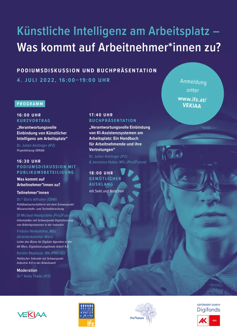 Programm Künstliche Intelligenz am Arbeitsplatz